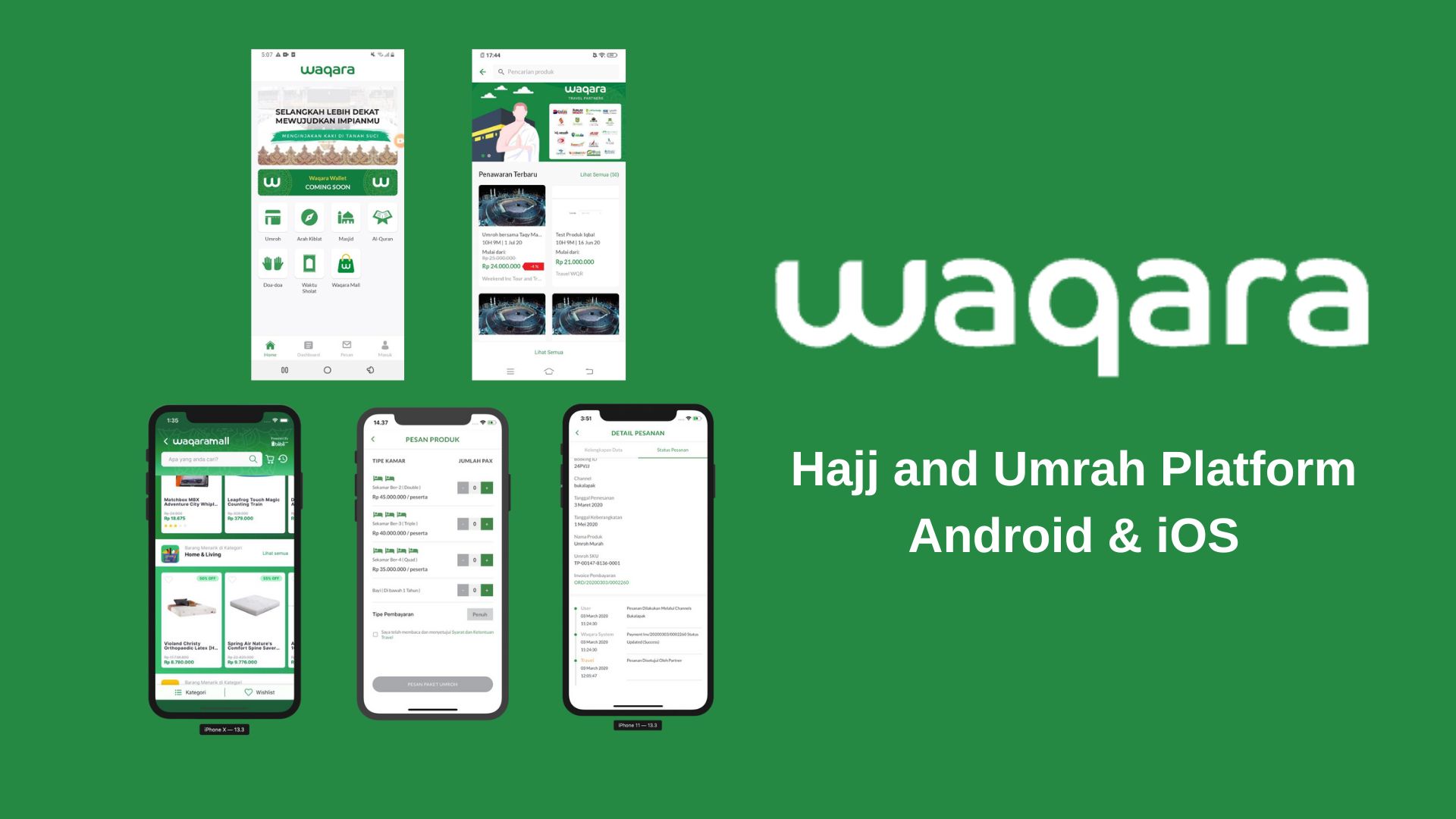 Waqara - Hajj & Umroh Platform